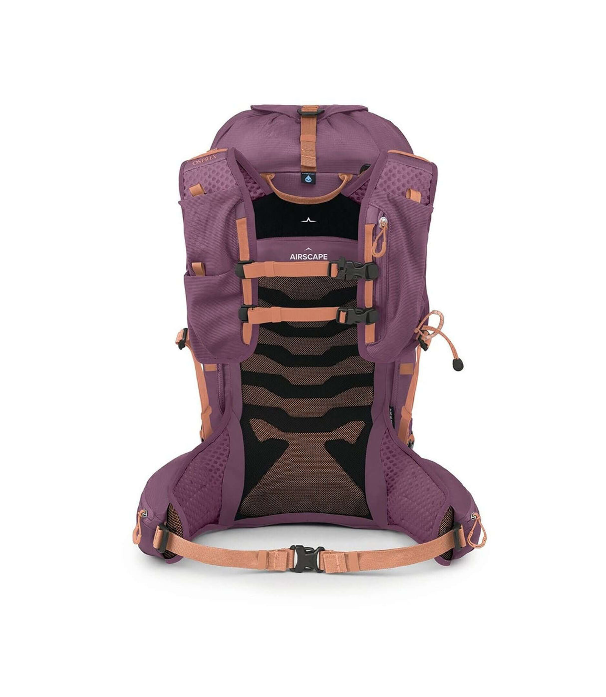 Osprey Tempest Velocity 30 Women Hiking Backpack 30L, lightweight design for multi-sport performance, purple color.