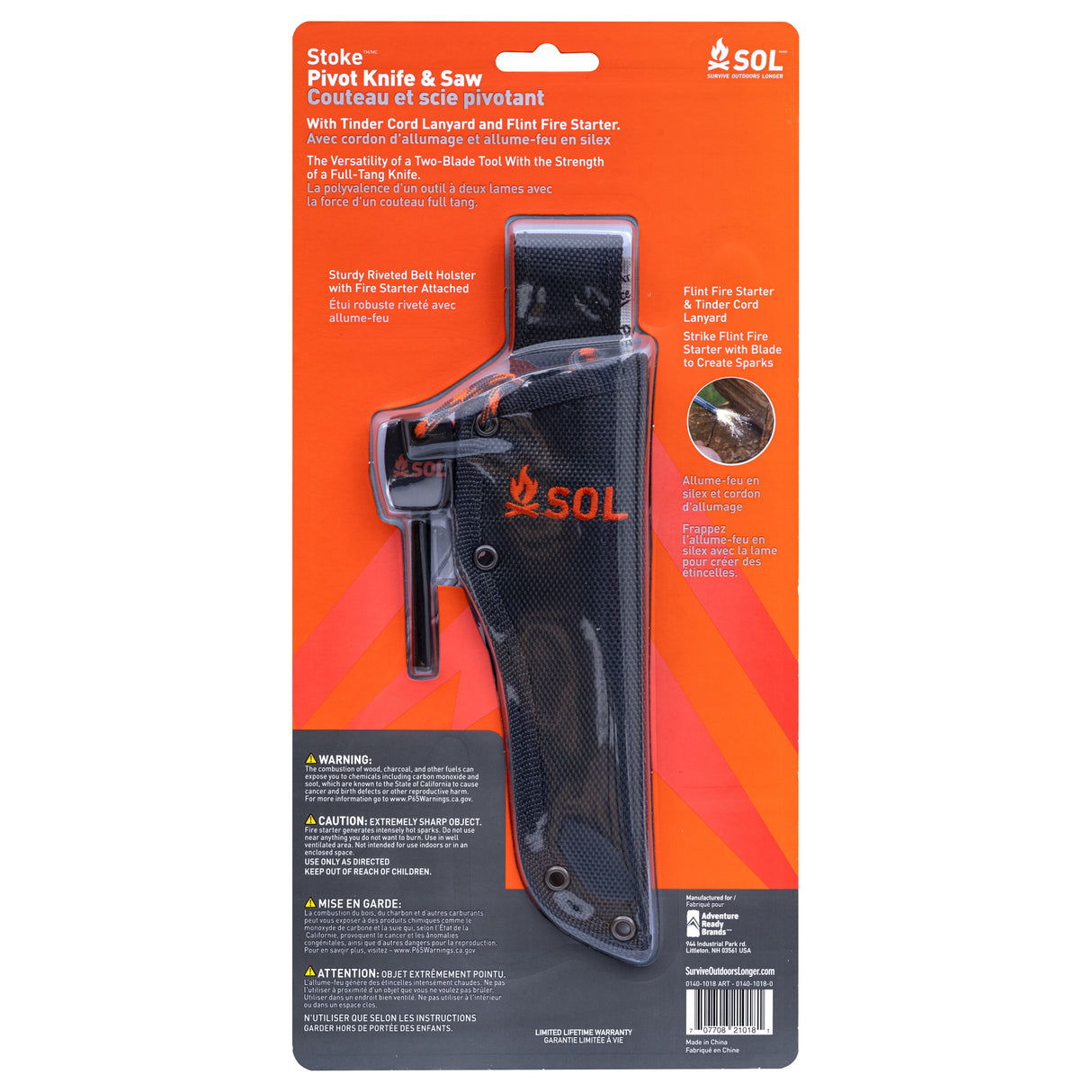 Stoke Pivot Knife and Saw