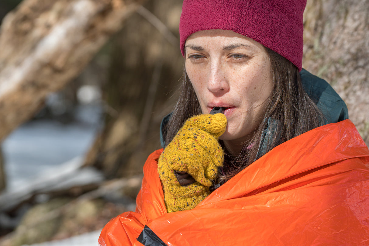 Emergency Bivvy XL with Rescue Whistle