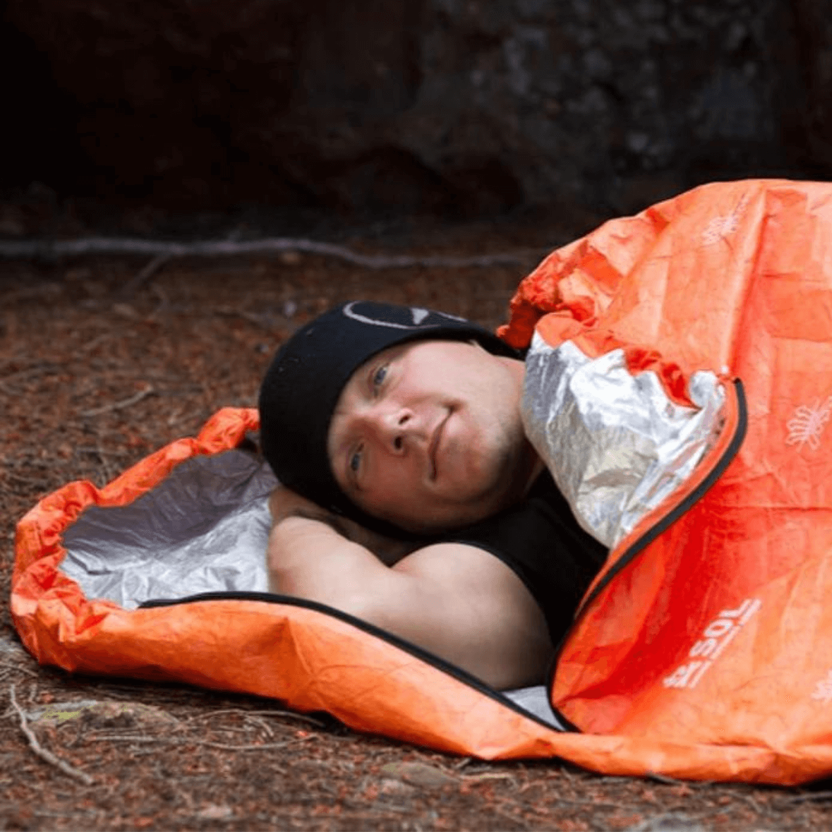 Survive Outdoors Longer Escape Bivvy with Hood - Orange