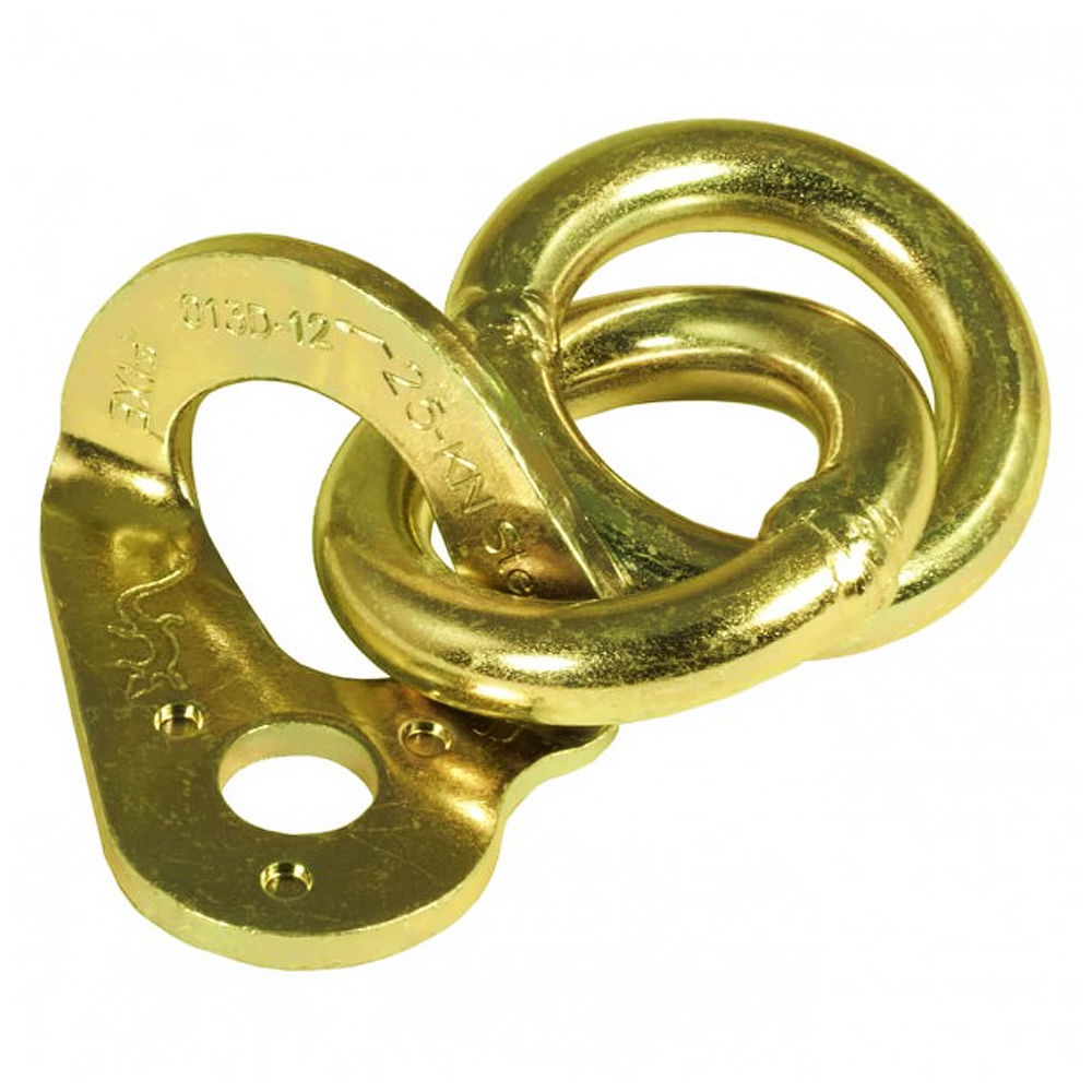 Fixe Belay Rappel Station BI-Chrome + Welded Ring + Hanger