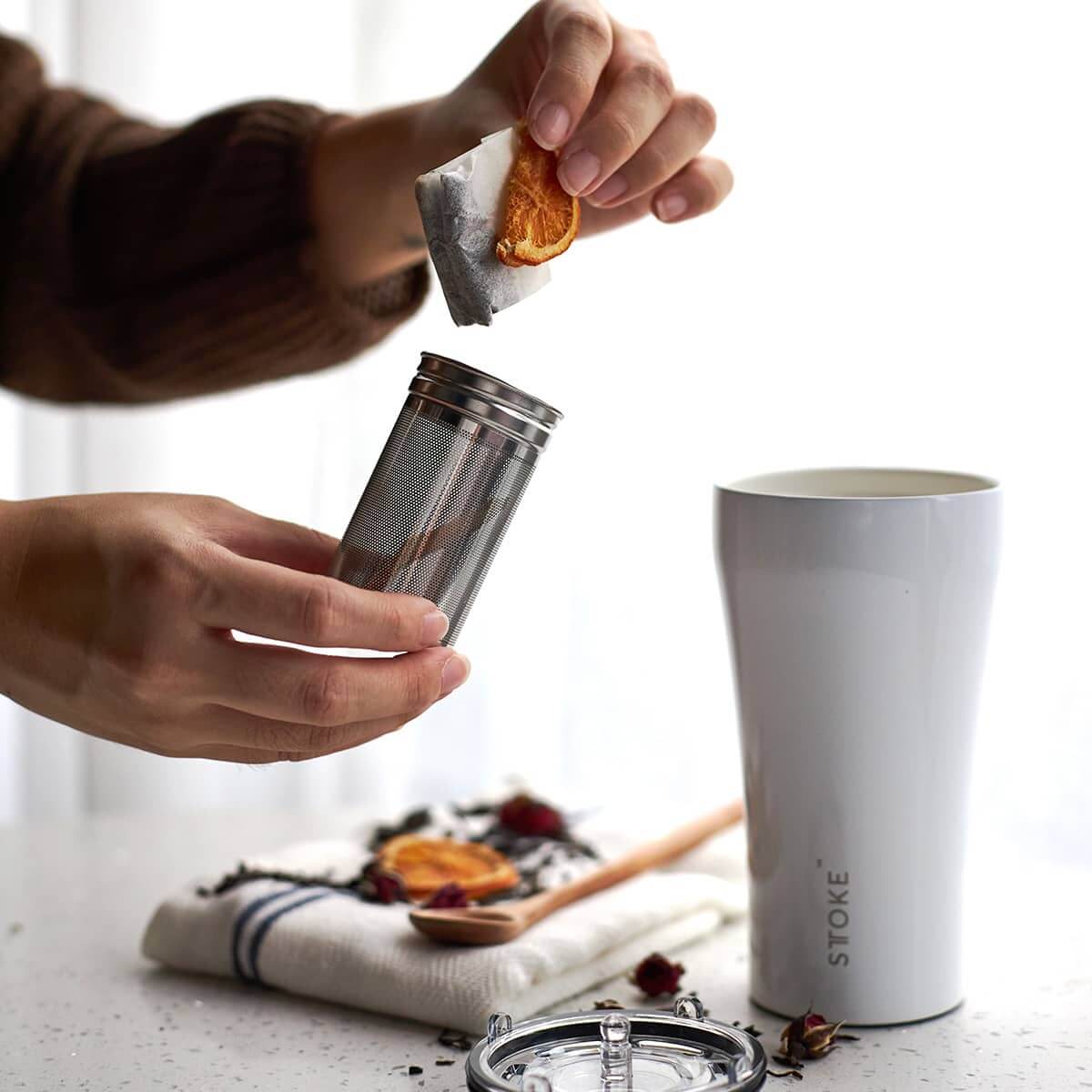 Sttoke Tea Infuser For Sttoke Cups On The Go