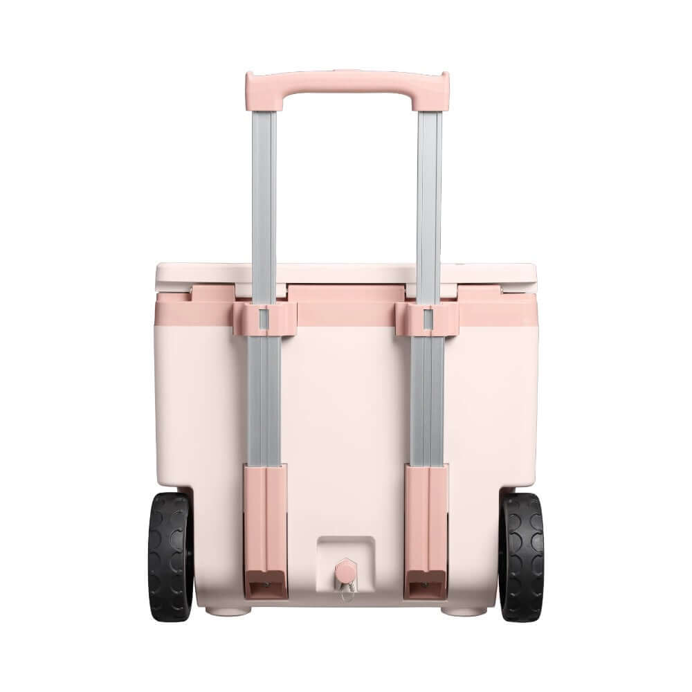 Stanley Easy-Carry Outdoor Wheeled Cooler - 47.3L - Rose Quartz