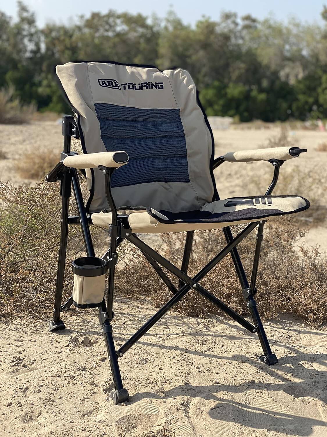 ARB Layback Camping Chair Reclining Padded Seat