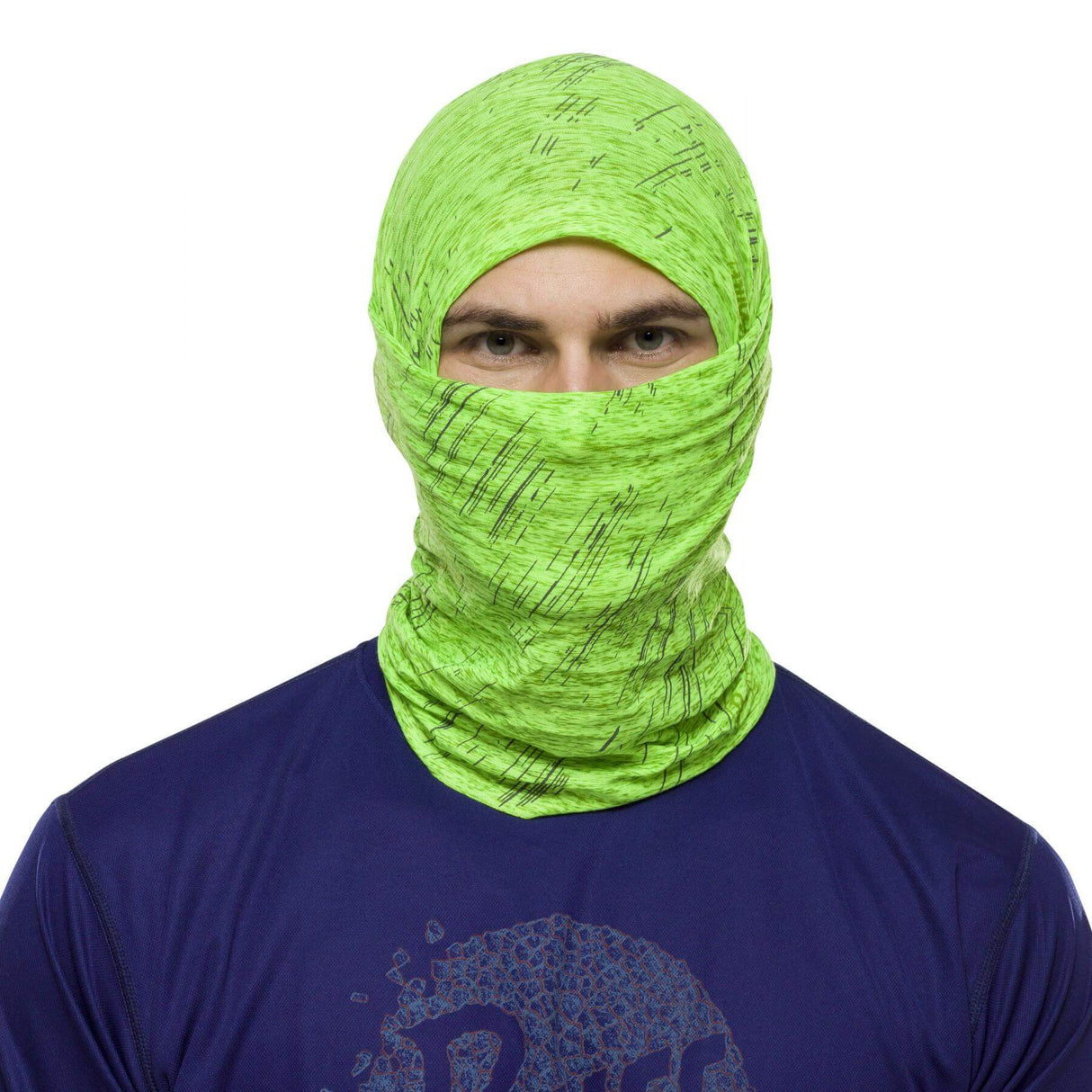 Buff Reflective Neck Gaiter HTR Lime