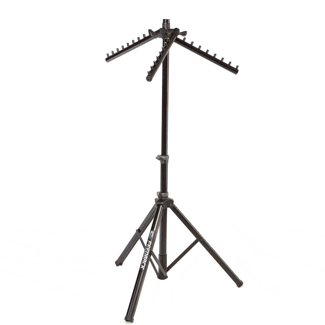 Portable Clothing Rack 3 Arms - Black