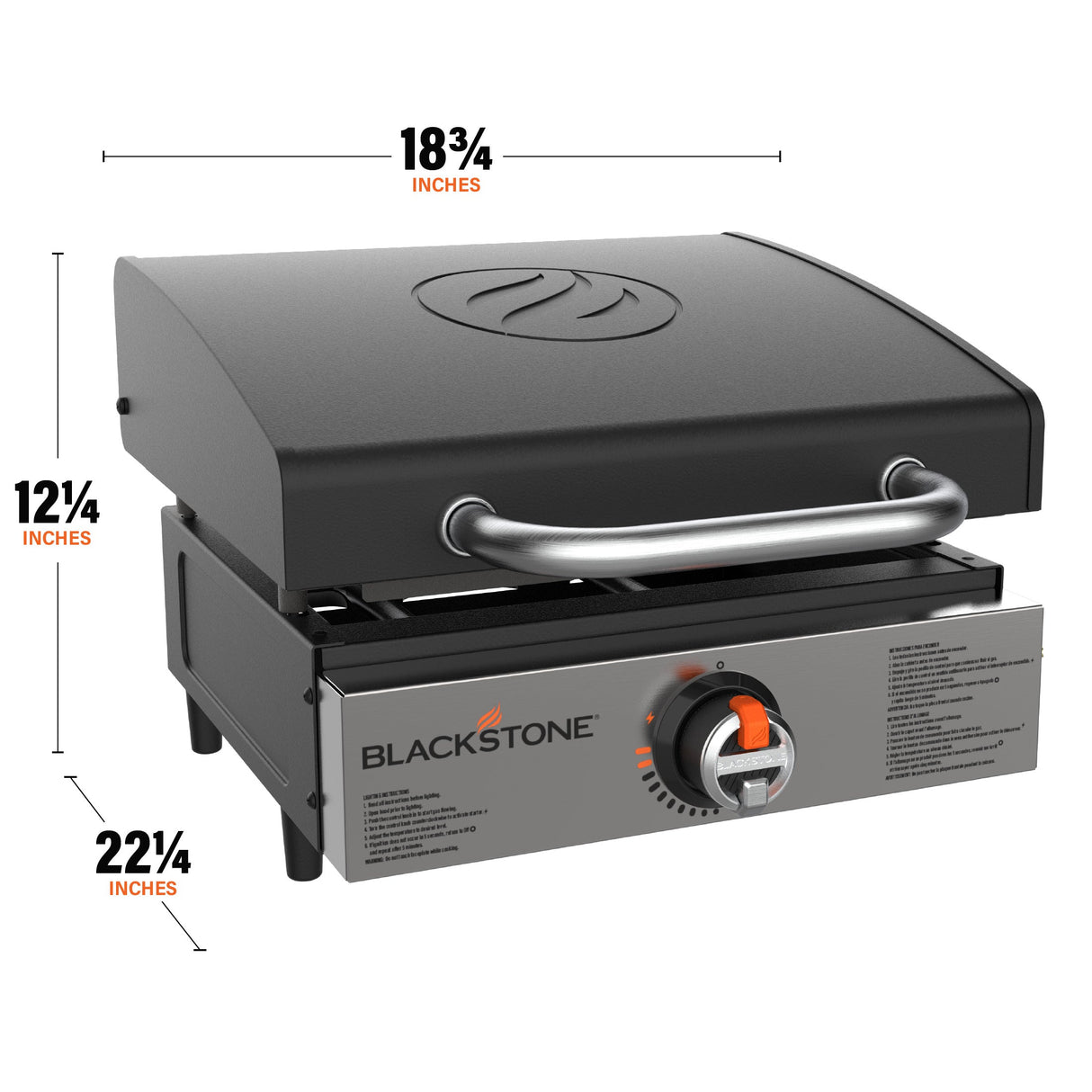 Blackstone 17 inch Tabletop Griddle with Hood