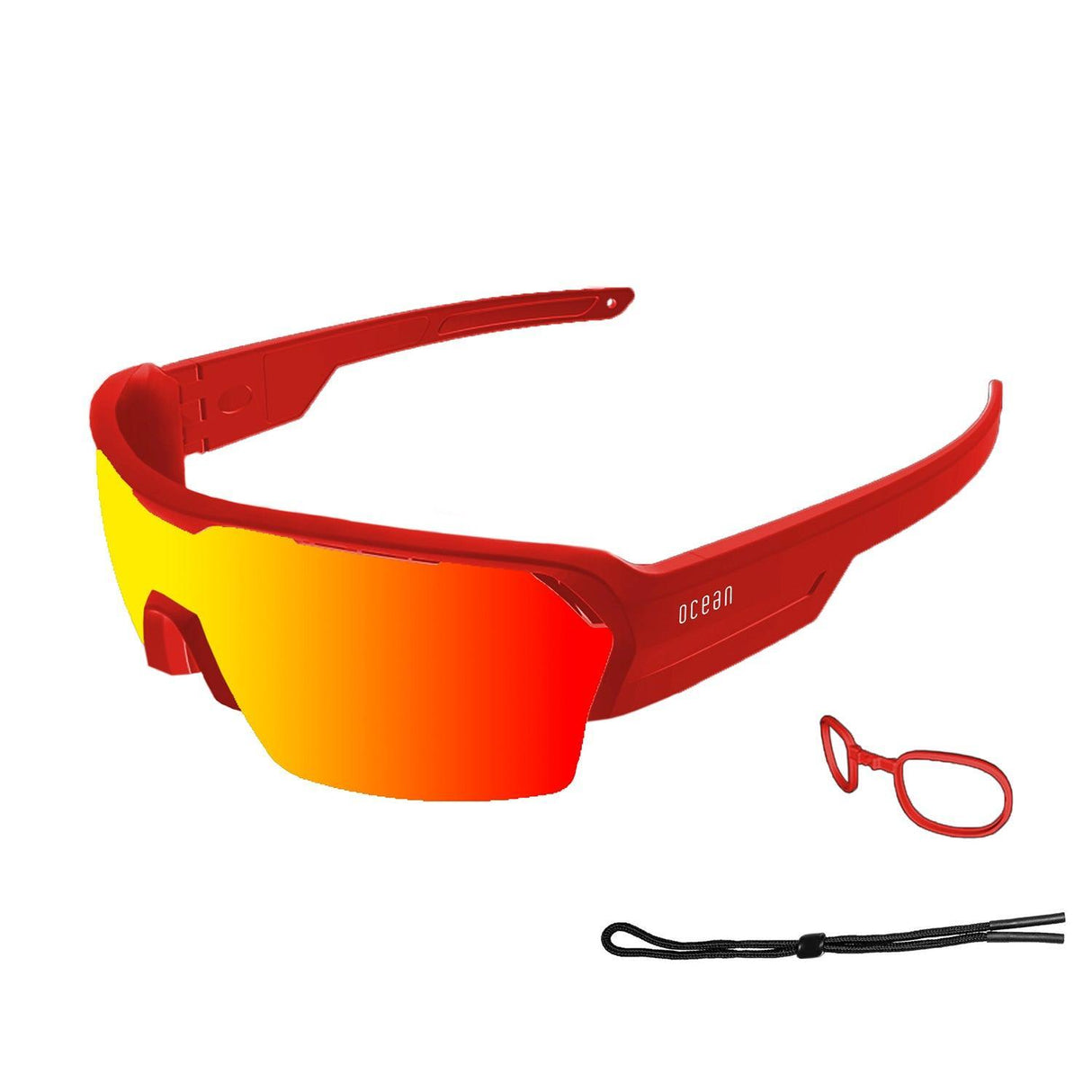 Race Wrap Around Sport Sunglasses