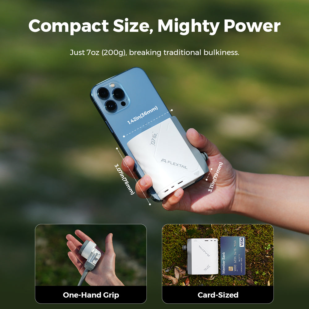 Flextail Tiny Shower Portable Outdoor Mini Travel Wash