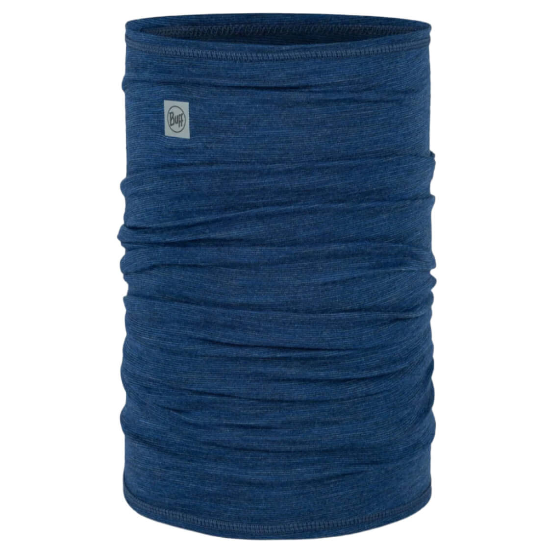Buff Merino Lightweight Neckwear Multistripes Indigo
