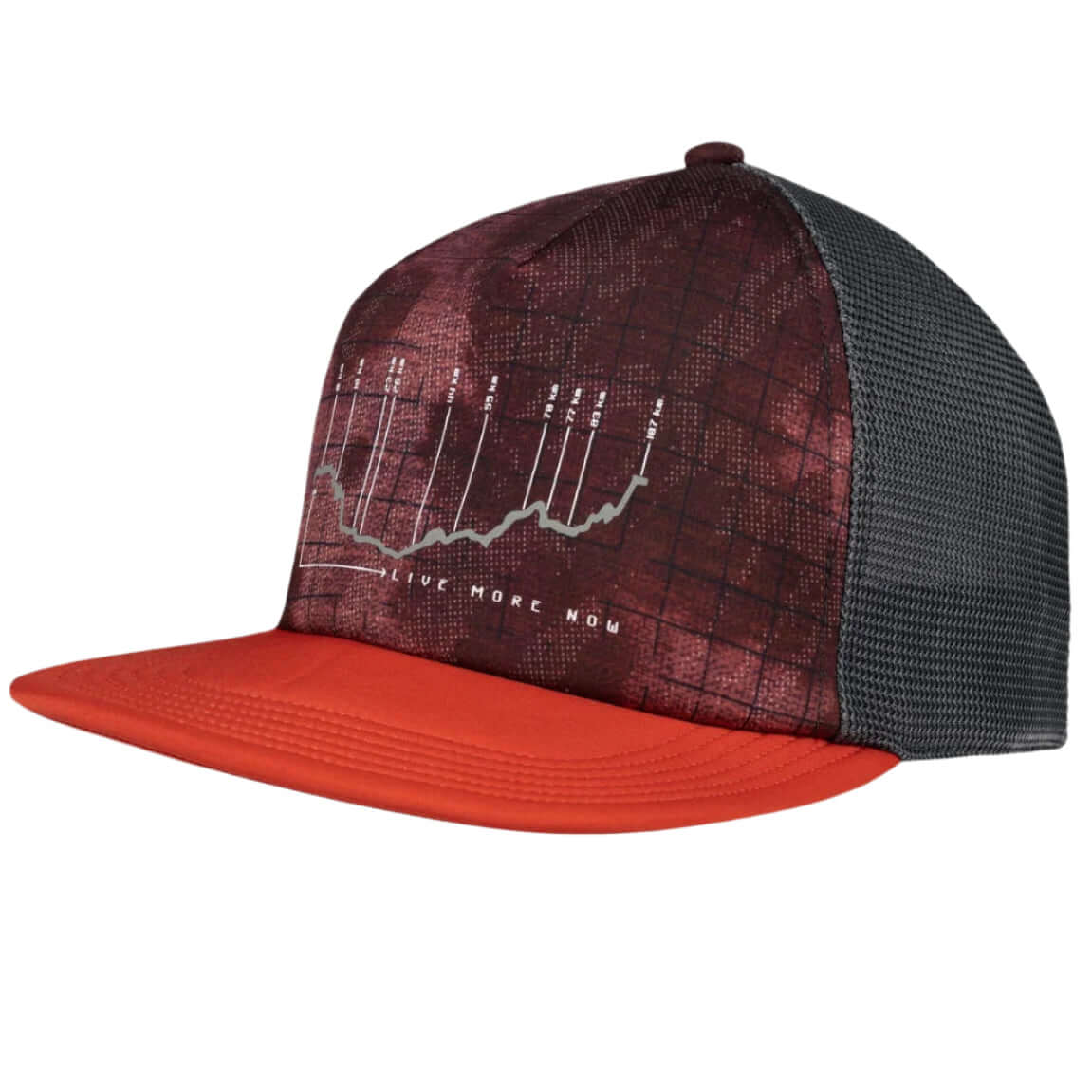 Buff Explore Trucker Cap Bonsy Terracotta