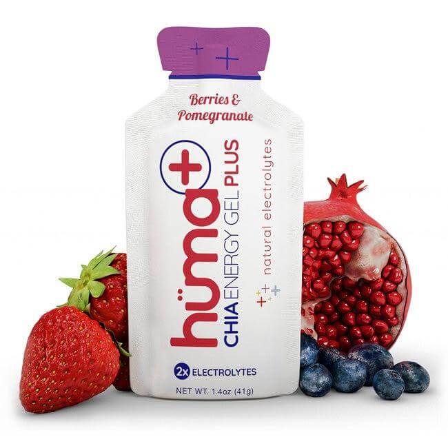 Huma Chia Energy Gel Plus - Berries & Pomegranate - 41g