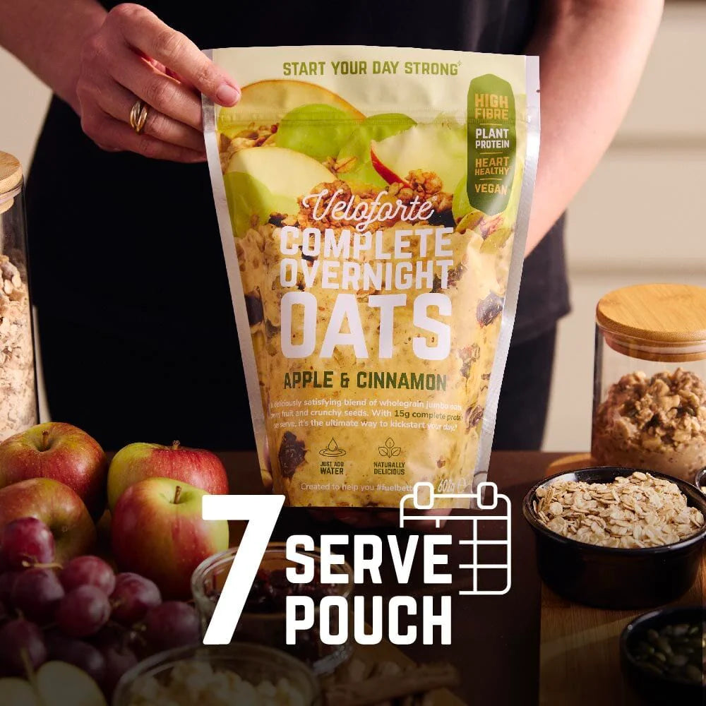 Veloforte Apple and Cinnamon Complete Overnight Oats 602g