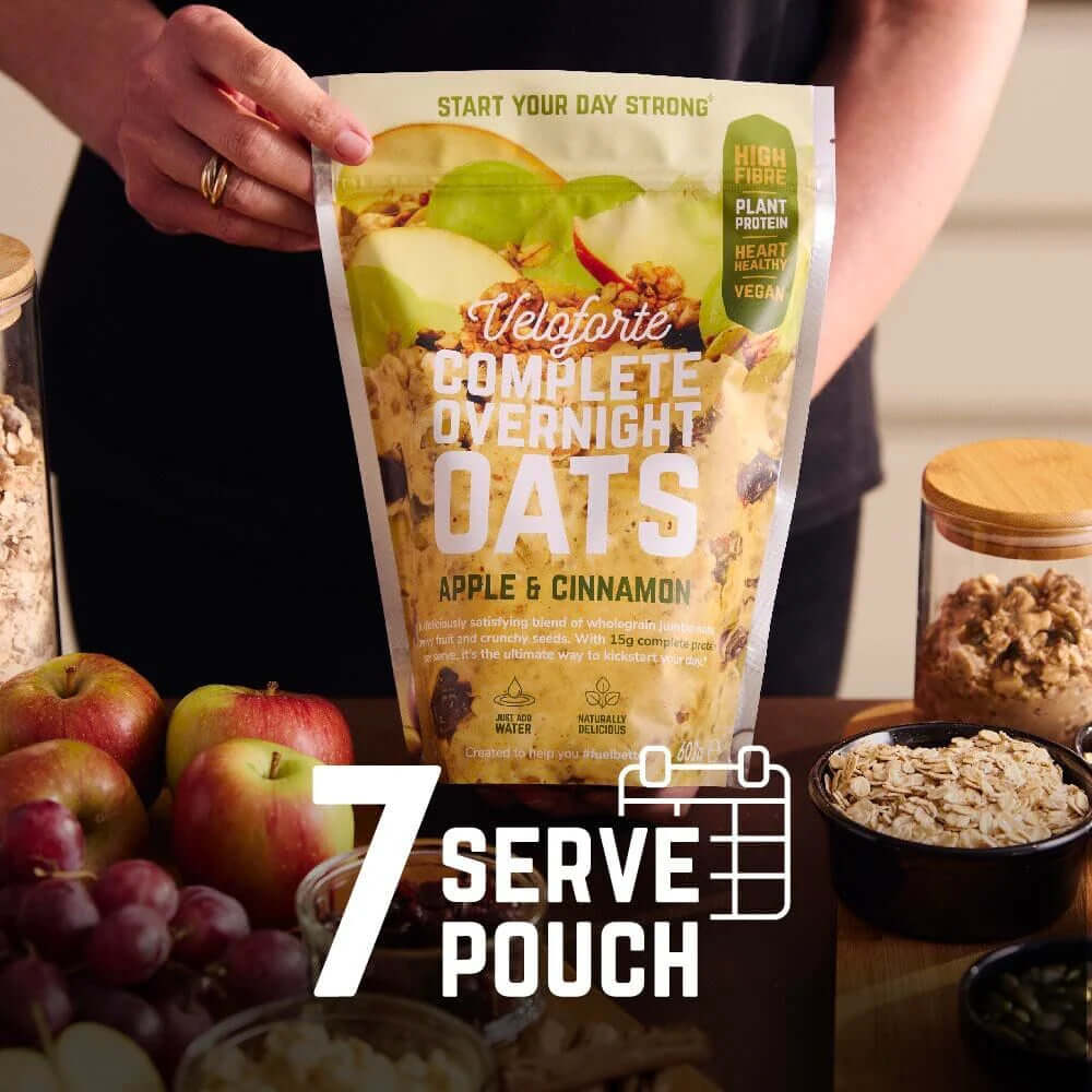 Veloforte Apple and Cinnamon Complete Overnight Oats 602g