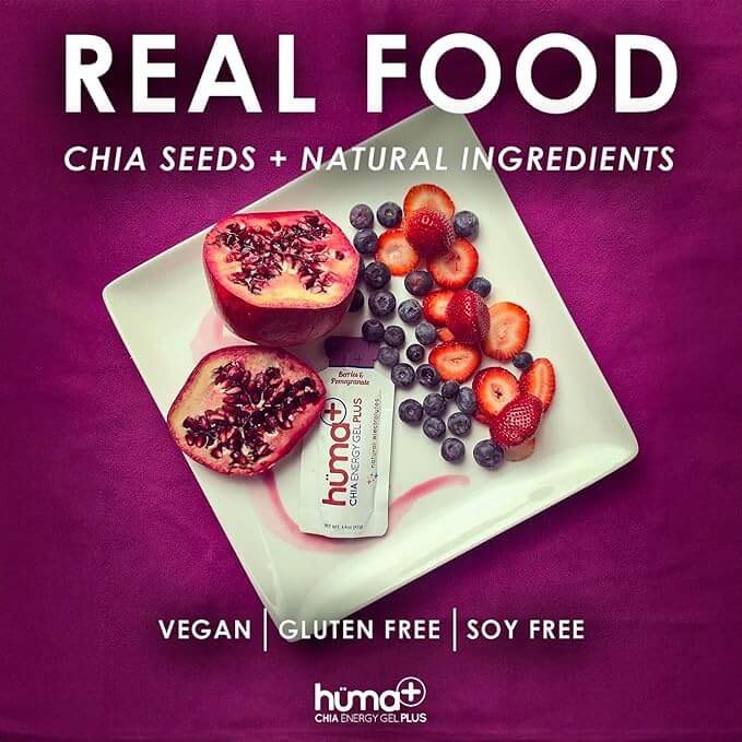 Huma Chia Energy Gel Plus - Peanut Butter & Chocolate - 36g