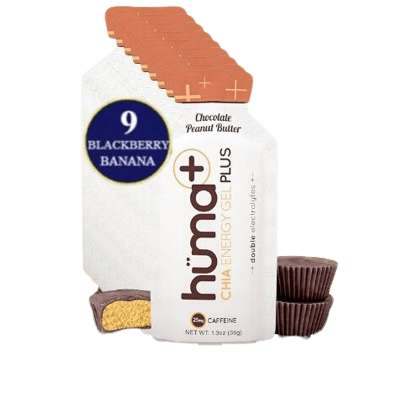 Huma Chia Energy Gel Plus - Peanut Butter & Chocolate - 36g