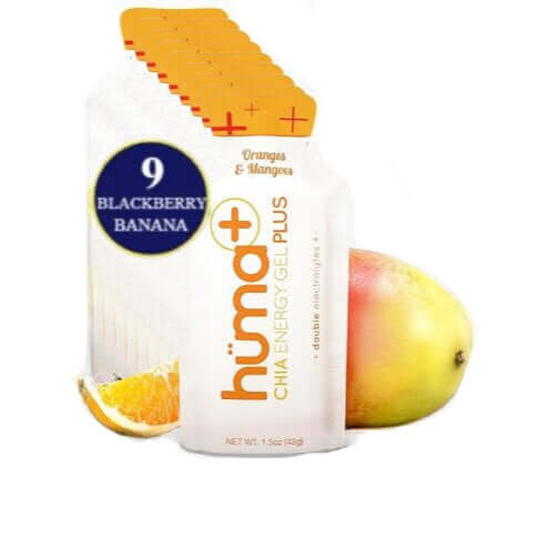 Huma Chia Energy Gel Plus - Orange & Mango - 42g