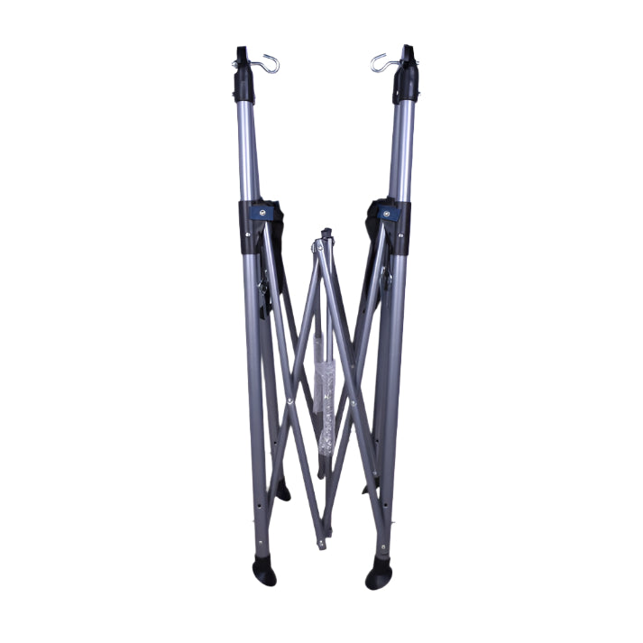 Portable Hammock with Pillow, Pockets, 110 kg Capacity