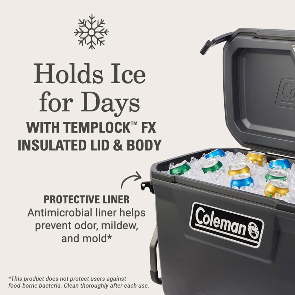 65Qt / 61.5L Convoy Wheeled Icebox Cooler