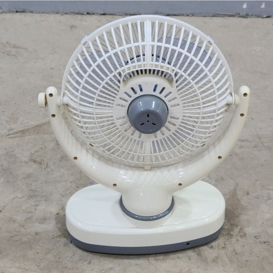 Tornado Oscillating Fan with LED Emergency Light