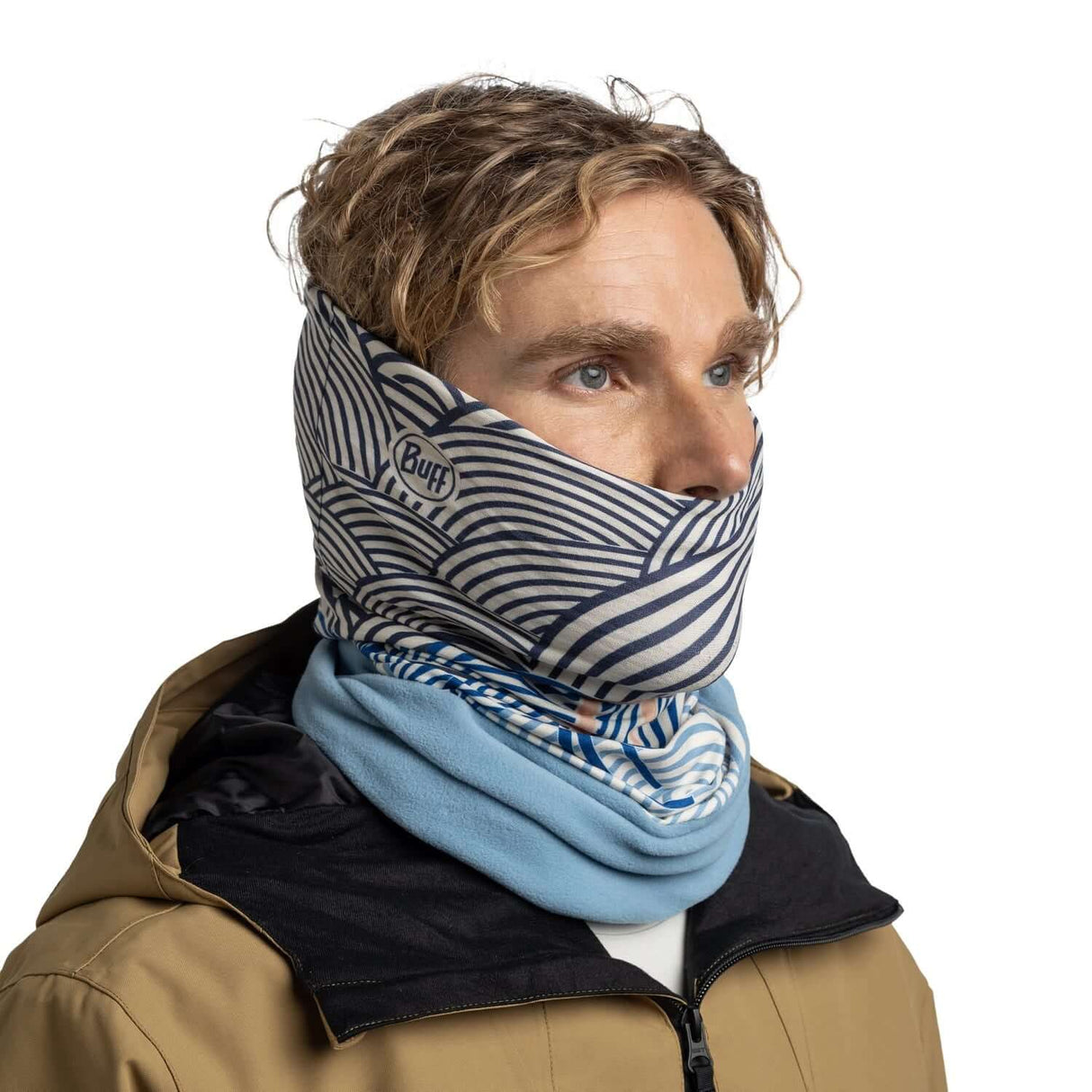 Buff Polar Multifunctional Neckwear - Sakry Lake Blue
