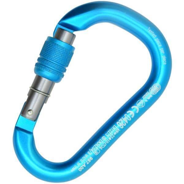 Kong HMS Napik Screw Sleeve Aluminum Belay Carabiner