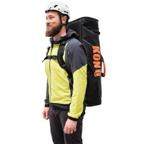 Kong Convoy Equipment Bag - Black - 60L