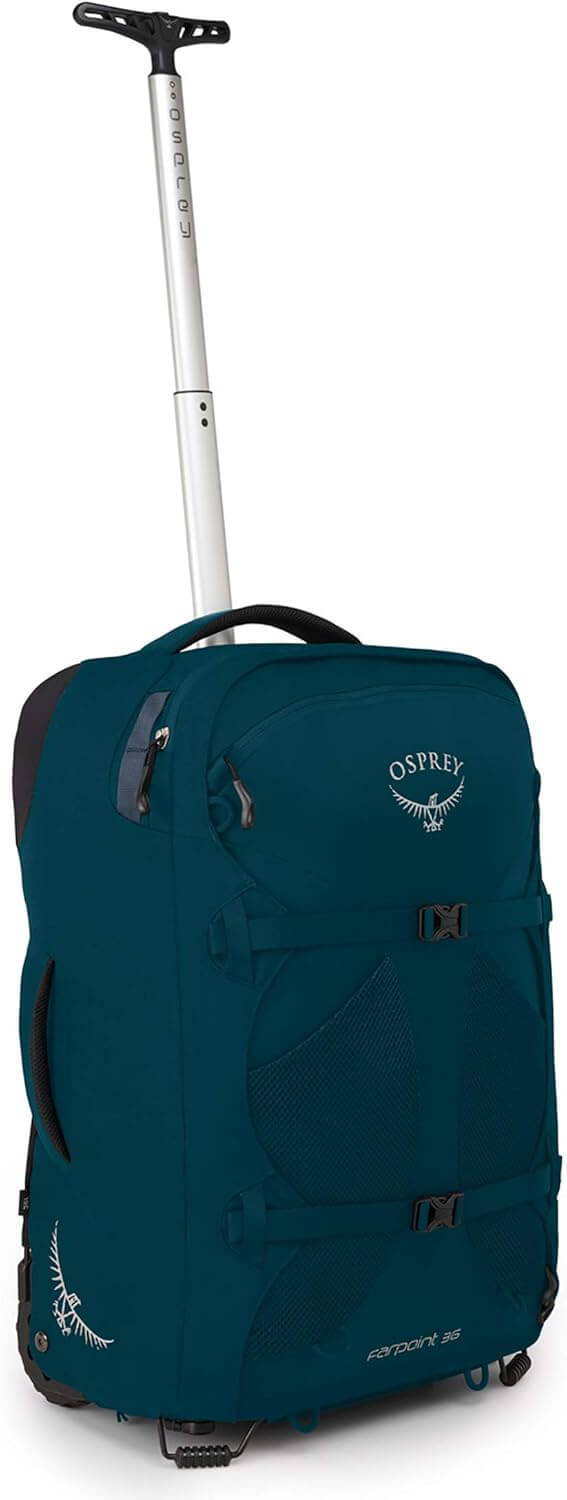 Farpoint Wheeled Travel Carry-On 36L/21.5" - Men by Osprey, durable travel pack with rugged wheels.