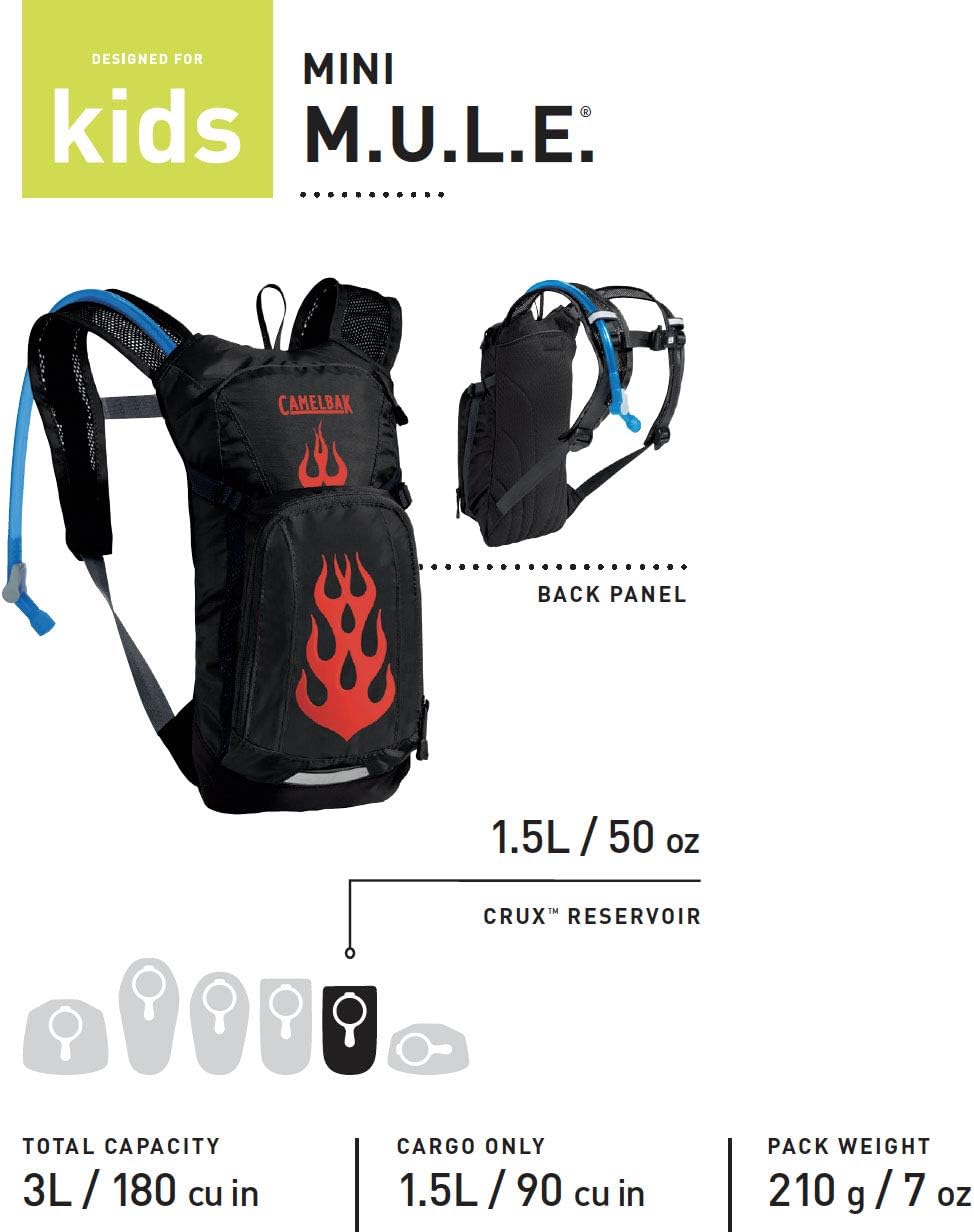 CamelBak Mini MULE 50oz Kids Hydration Backpack