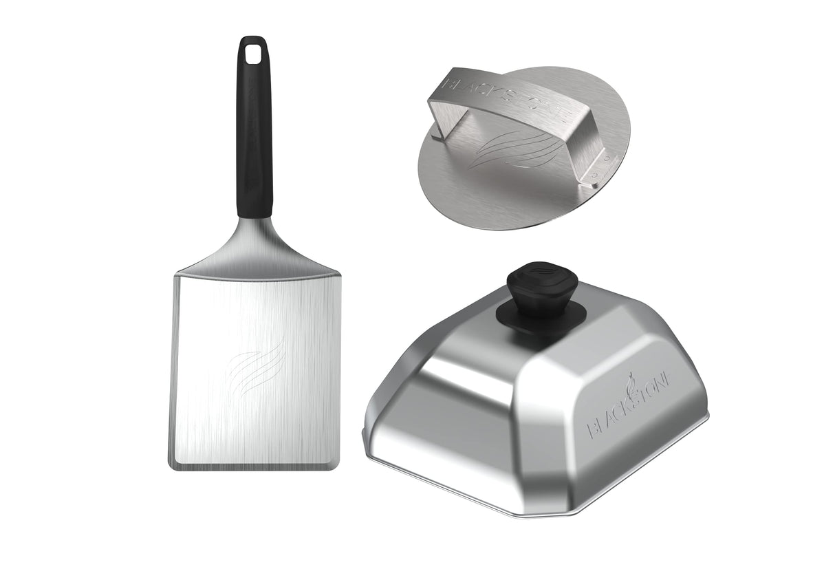 Blackstone Hamburger Kit 3 Pieces - Spatula Press Dome