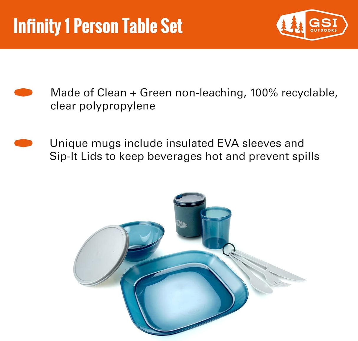 Infinity 1 Person Tableset