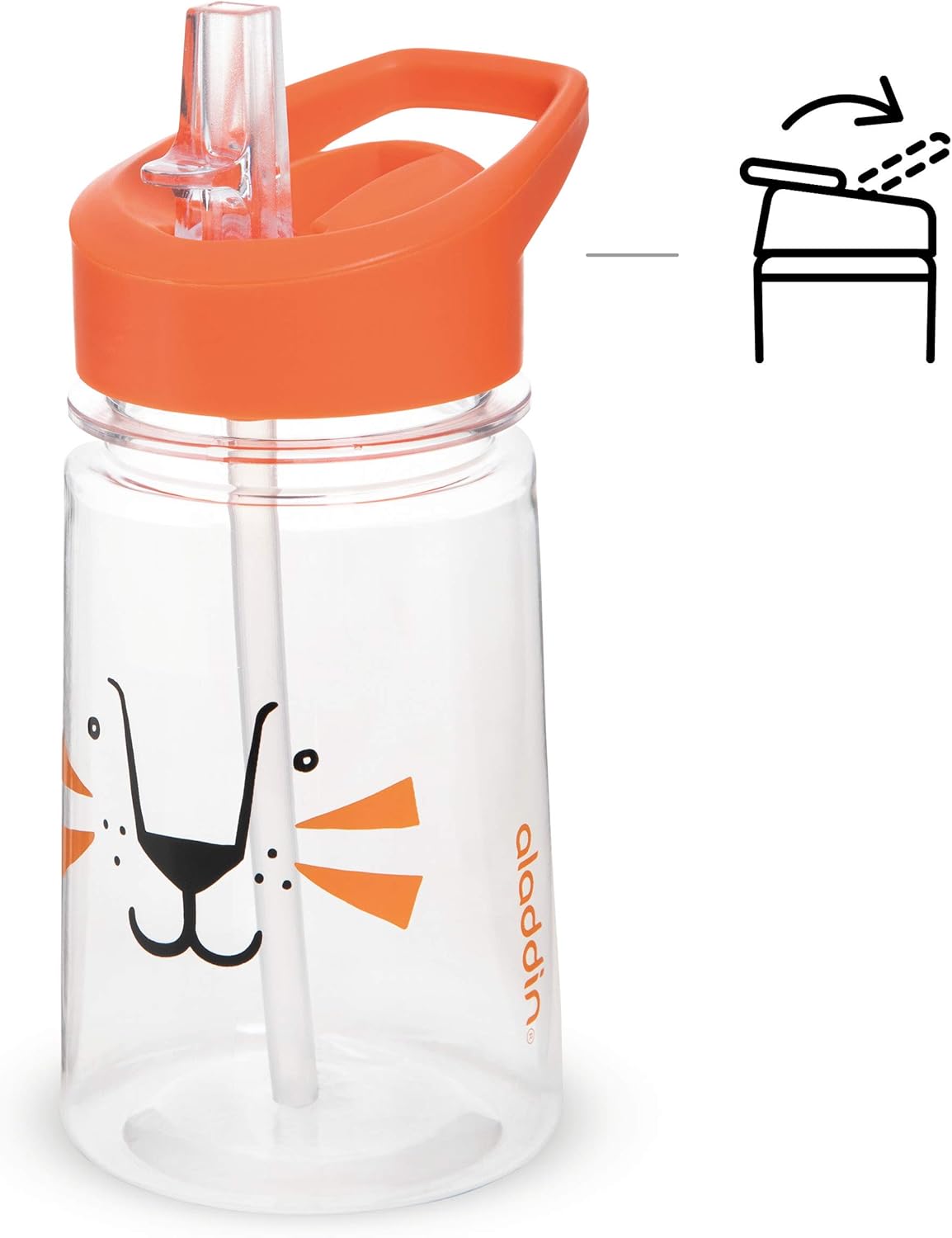 Zoo Flip & Sip Water Bottle - 14 oz / 430 ml