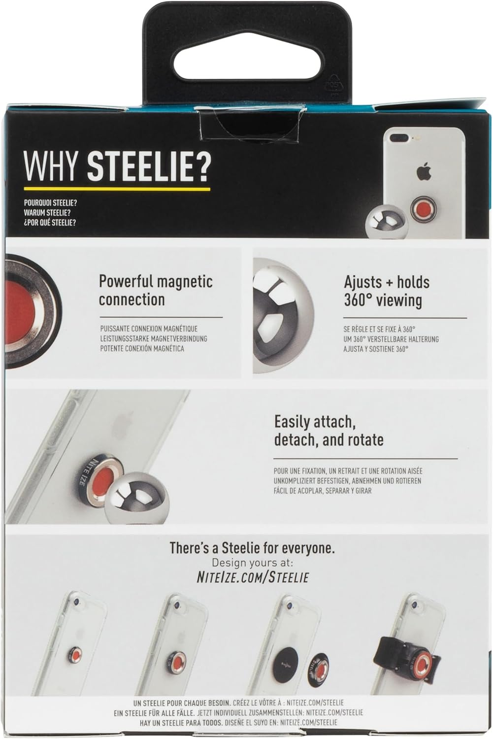 Nite Ize Steelie Dash Mount Kit Plus Magnetic Holder