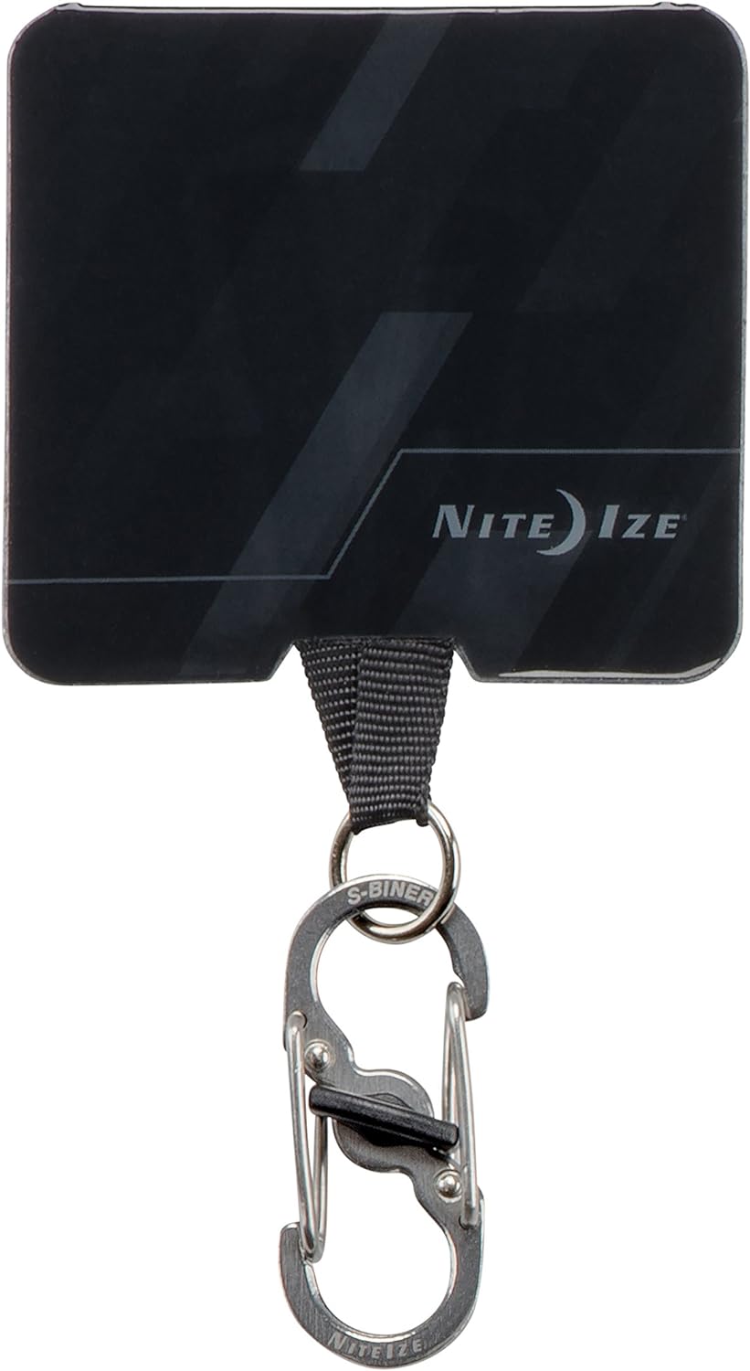 Nite Ize Hitch Phone Anchor + Microlock Locking Clip Tether