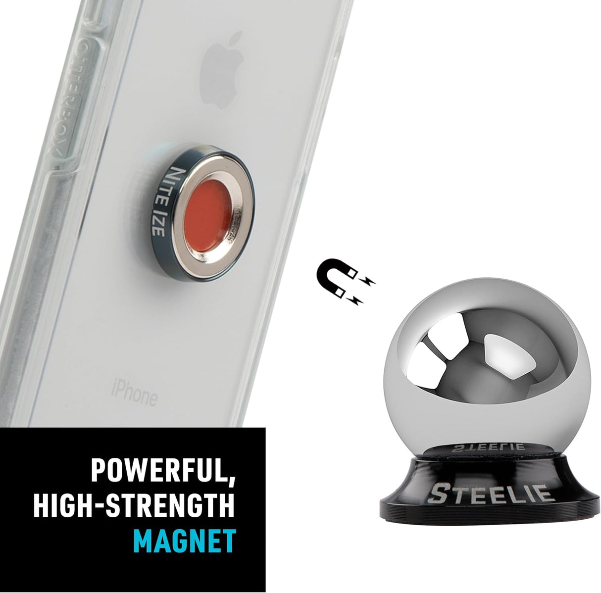 Nite Ize Steelie Dash Mount Kit Plus Magnetic Holder