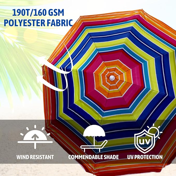 Beach Umbrella - 1.6 m