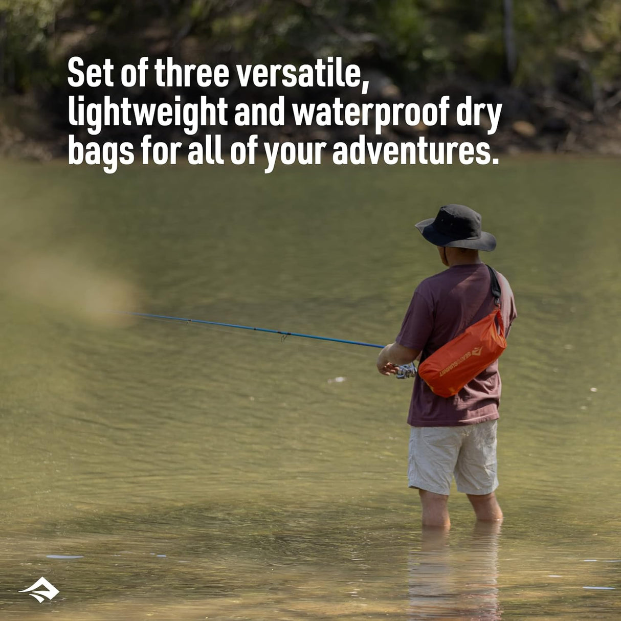 Lightweight Dry Bag Set - 8L, 13L, 20L