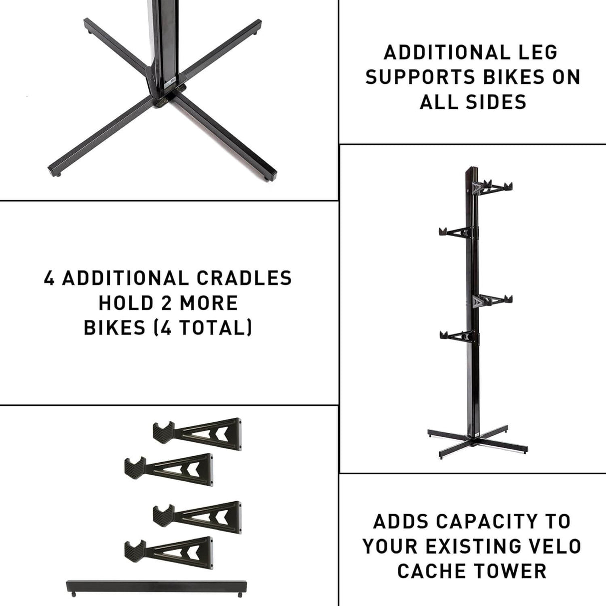 Velo Cache Expansion Kit - Black