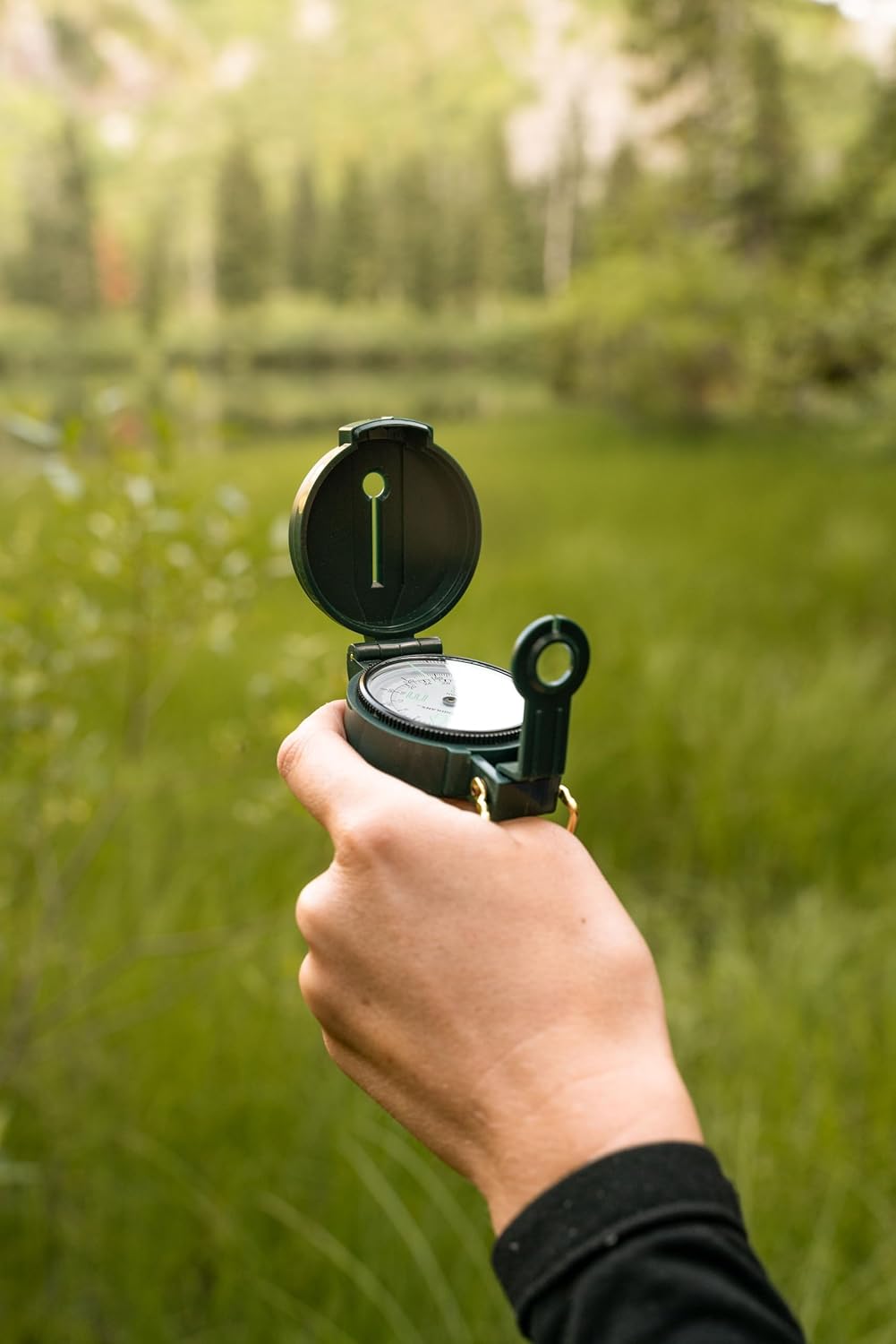 Lensatic Compass