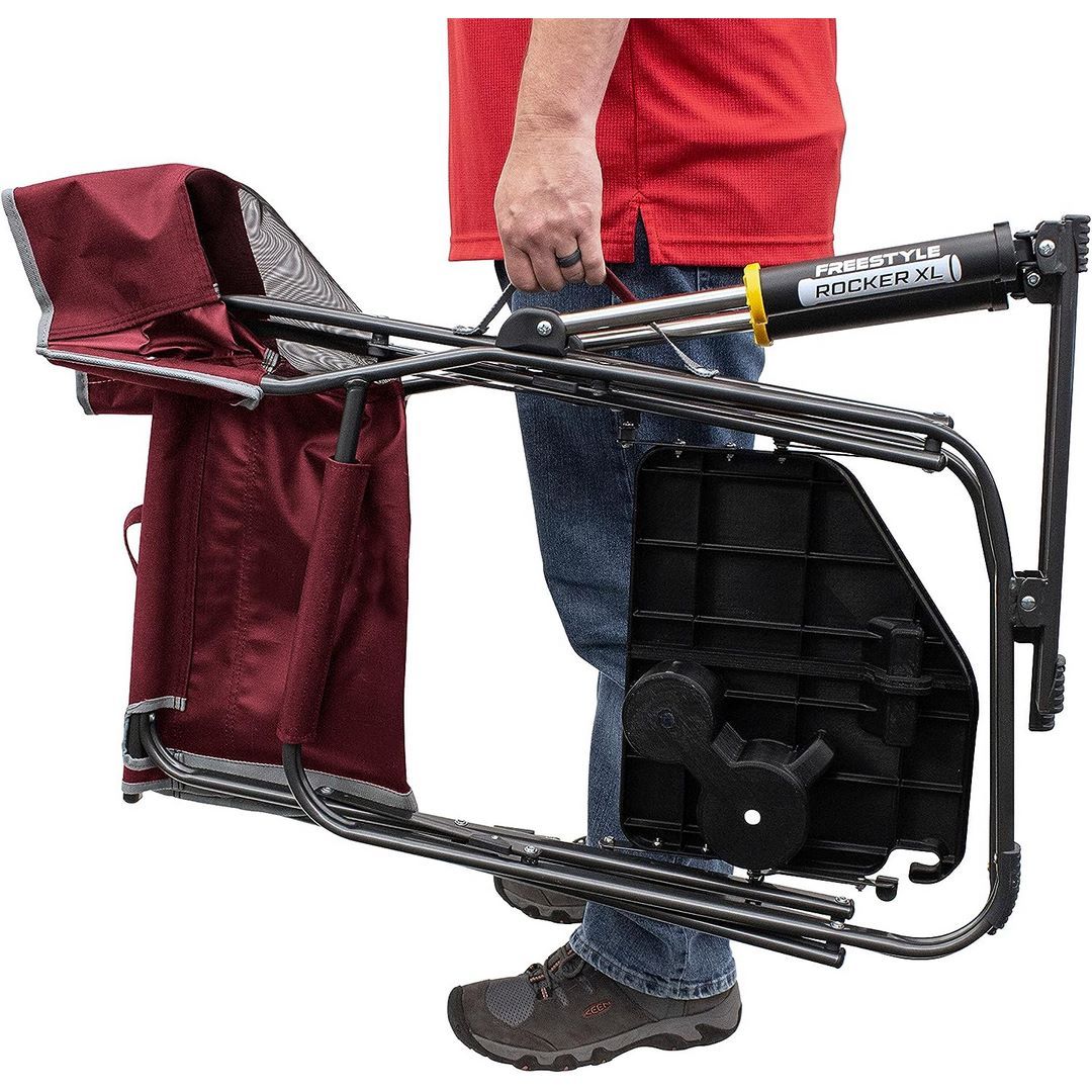 GCI Outdoor Freestyle Rocker XL with Side Table Chair