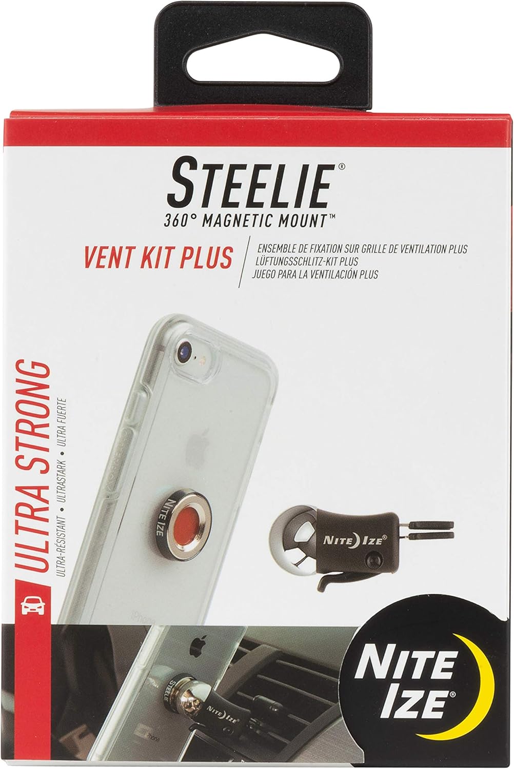 Nite Ize Steelie Orbiter Vent Mount Kit Magnetic Phone Holder