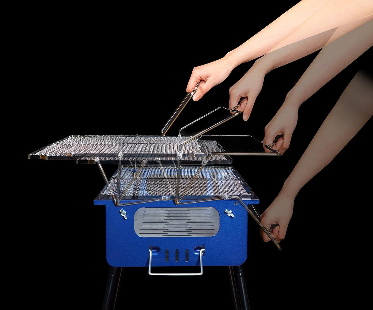 Greenlife Lift-a-Grill BBQ Adjustable Charcoal Grill