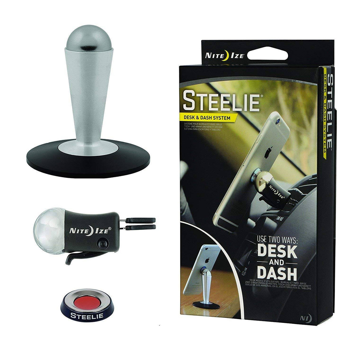 Nite Ize Steelie Desk & Dash System Magnetic Phone Stand