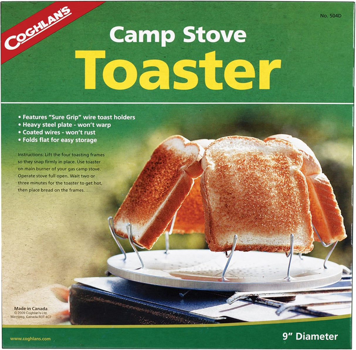 Camp Stove Toaster