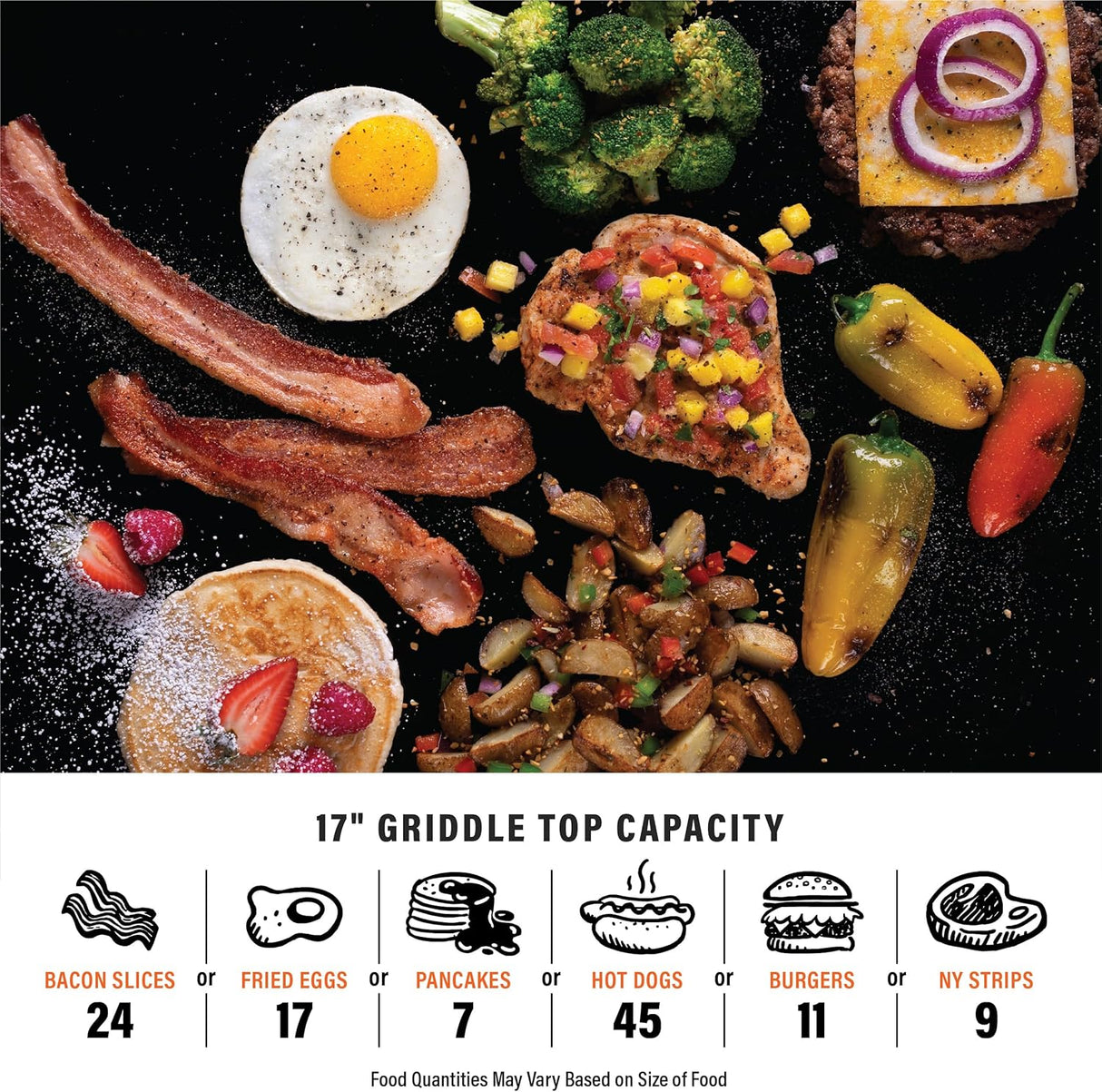 Blackstone 17 inch Tabletop Griddle with Hood