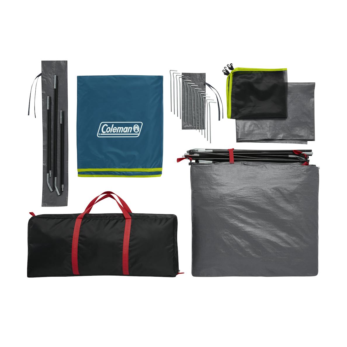 6-Person Dark Room Skydome Camping Tent