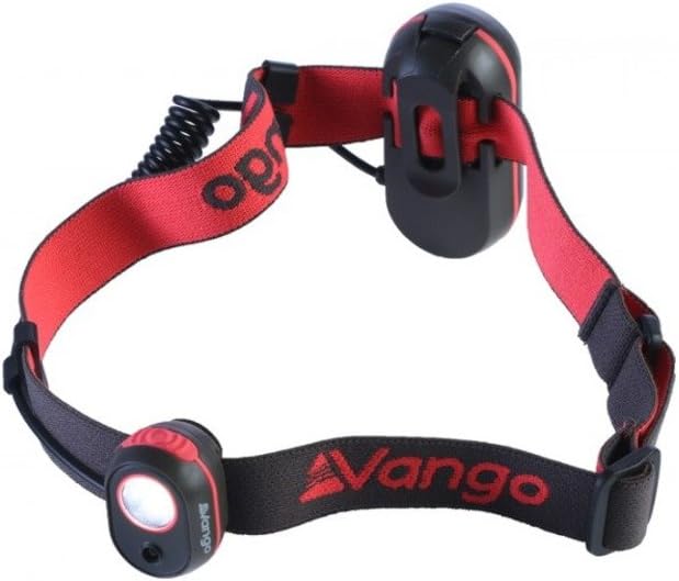 Flux Headtorch - Carbide Grey / Chilli Red