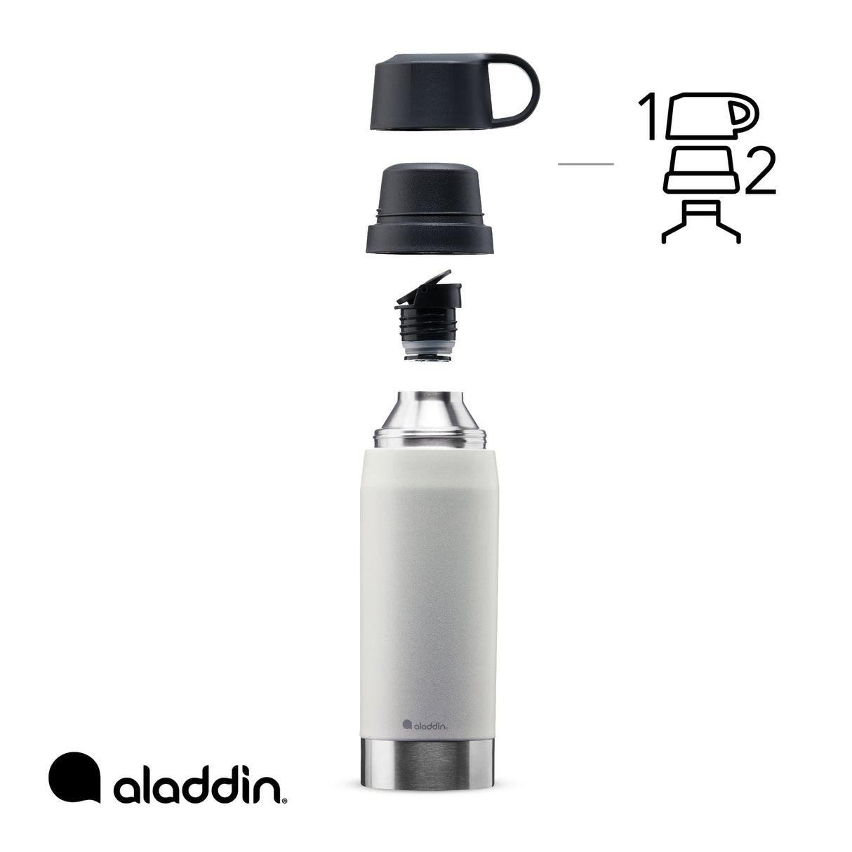 CityPark Thermavac Twin Cup Bottle - 36 oz / 1.1 L