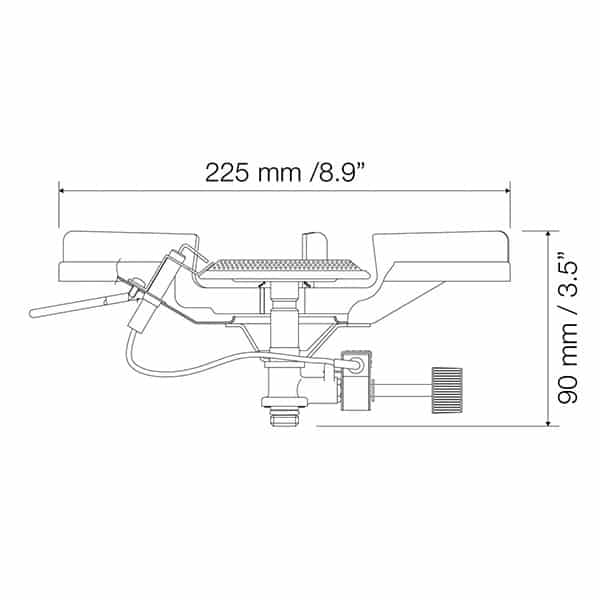 Primus Frigg Stove Robust Propane Burner