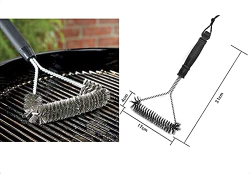 Barbeque Cleaning Brush with Scraper
